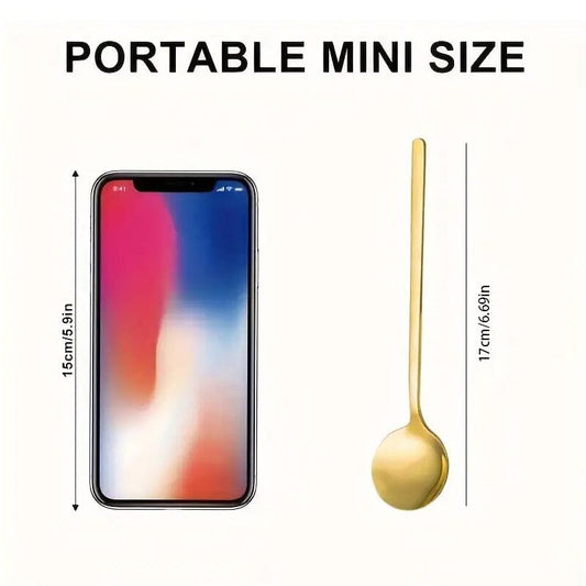 4-Piece: 6.85'' Coffee Espresso Spoons